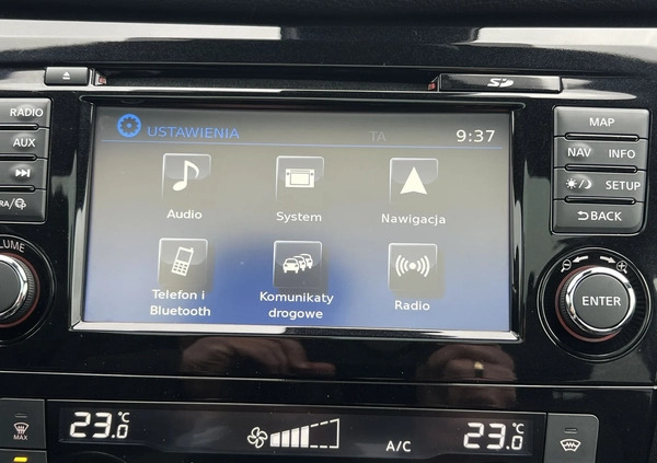 Nissan Qashqai cena 77900 przebieg: 91371, rok produkcji 2018 z Kisielice małe 781